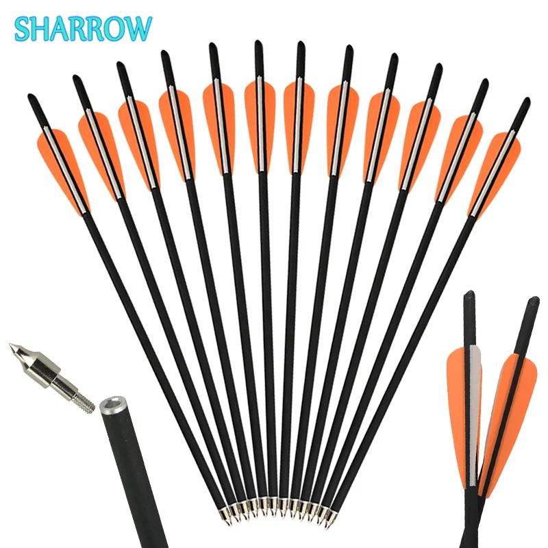 Bolt Arrow Od 8.8mm For Outdoor Archery Hunting Shooting Accessories