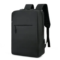 men computer backpack travel business trip laptop usb charging interface outside bag unisex daypacks male leisure large capacity