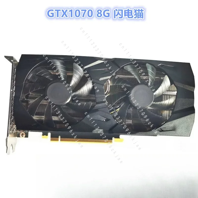 Фото GTX1070TI 8G с двумя вентиляторами для глубокого обучения и киберспортивных игр №1