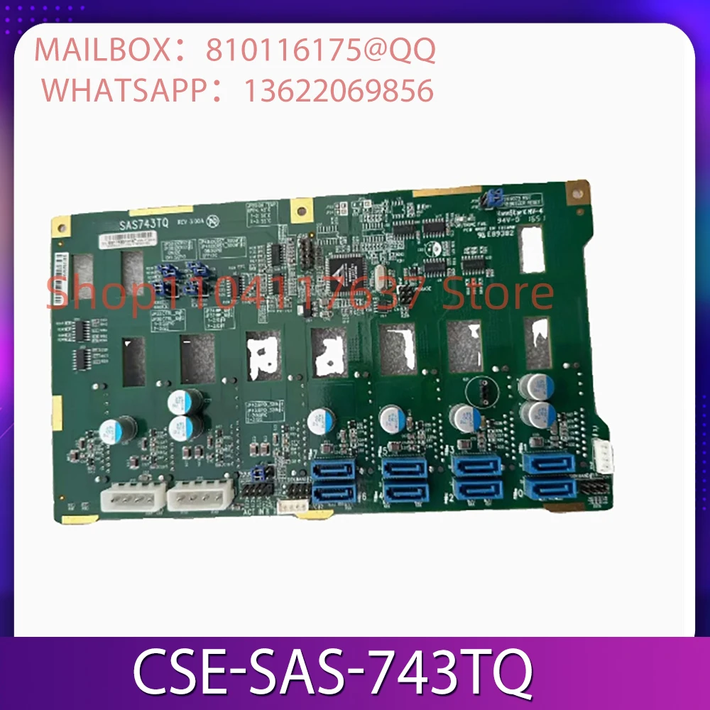 For Super Micro SAS/SATA CSE-SAS-743TQ backplane