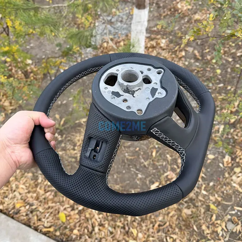 

Рулевое колесо для Audi a3 RS3 RS4 RS5 A3 A4 A5 S3 S4 S5 2017-2021 полностью ПЕРФОРИРОВАННОЕ кожаное рулевое колесо