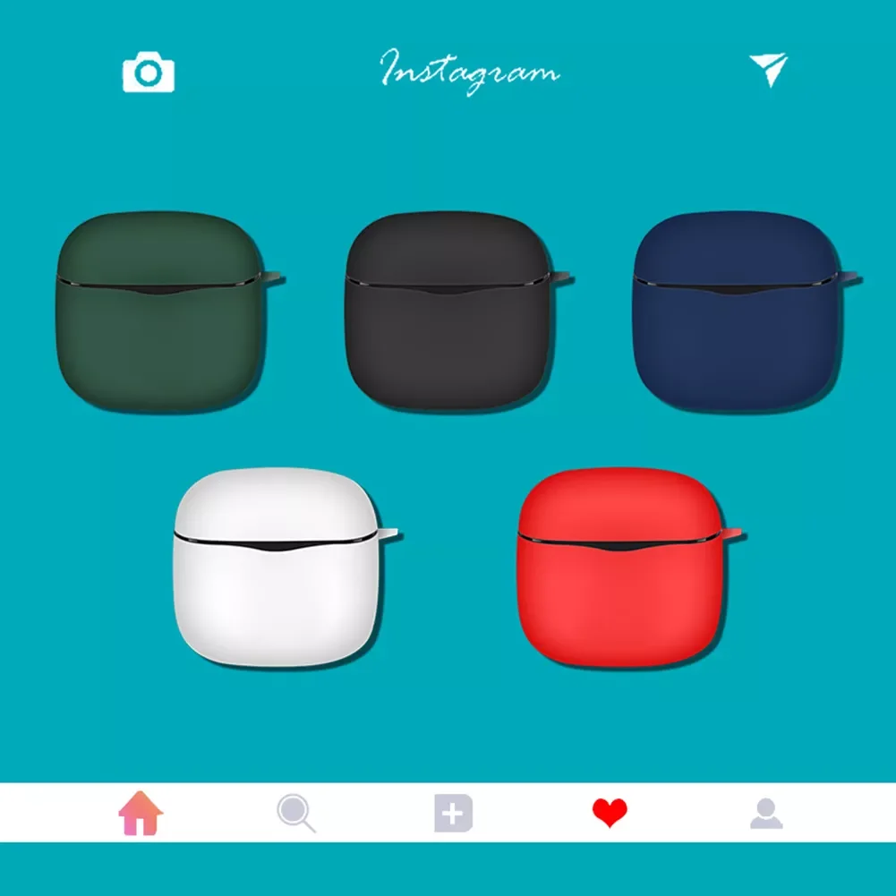 

Силиконовый защитный чехол для беспроводных наушников Soundpeats Air3, защитный чехол для наушников SoundPEATS Air 3, чехол для зарядного устройства