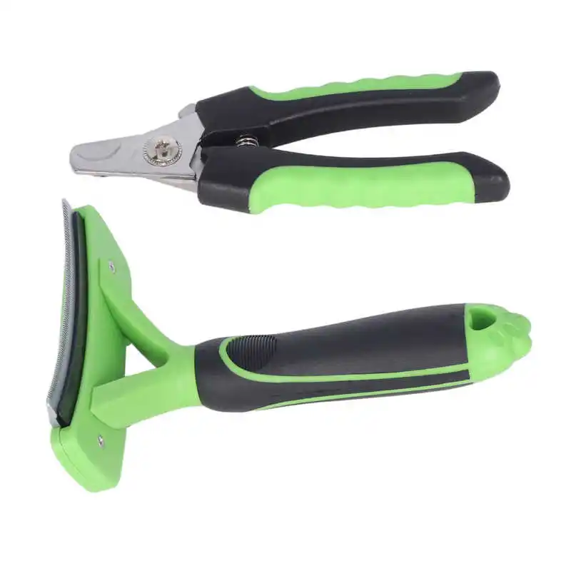 

Pet Nail Clippers Pet Nail Clipper Brush Kit Curved Blade Design for Dogs