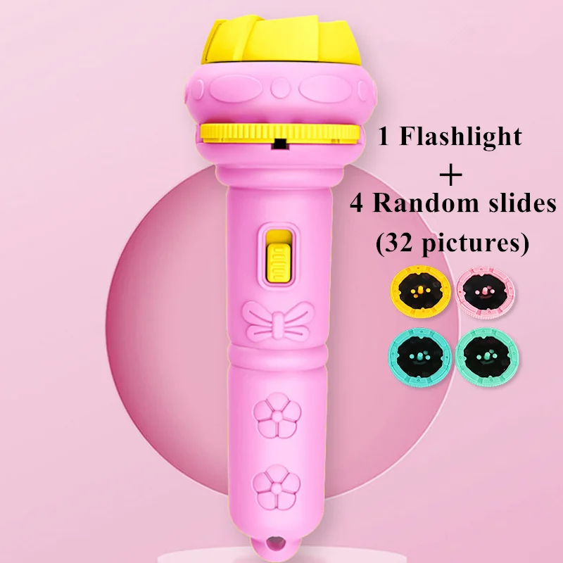 Детская книга-проектор с фонариком для сна "Baby Sleeping Story Book Flashlight Projector Torch Lamp Toy Early Education for Kid Holiday Birthday Xmas Gift Light Up on"