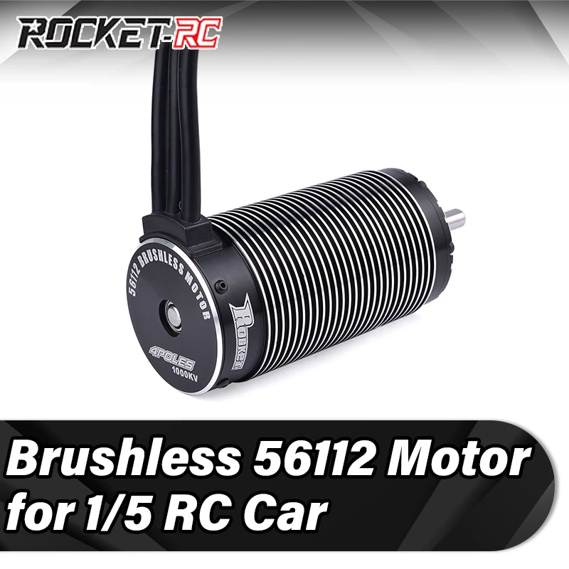 

Rocket 56112 Brushelss Motor Waterproof Motors 780KV for 1/5 RC Car Monster Truck Off-road Arrma Kraton 8S Traxxas XMAXX LOSI