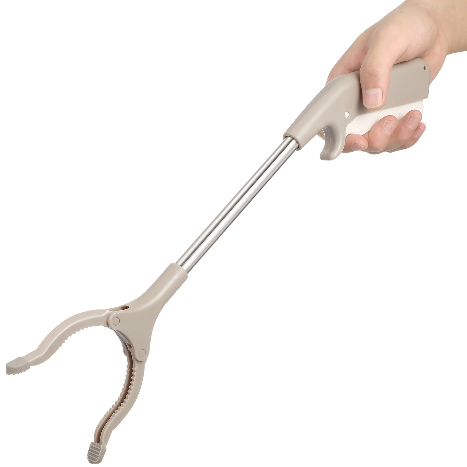 

Long Handle Grabber Reacher Trash Clamp Rubbish Pick Up Clip Garbage Claw Sanitary Worker Tool Accessory