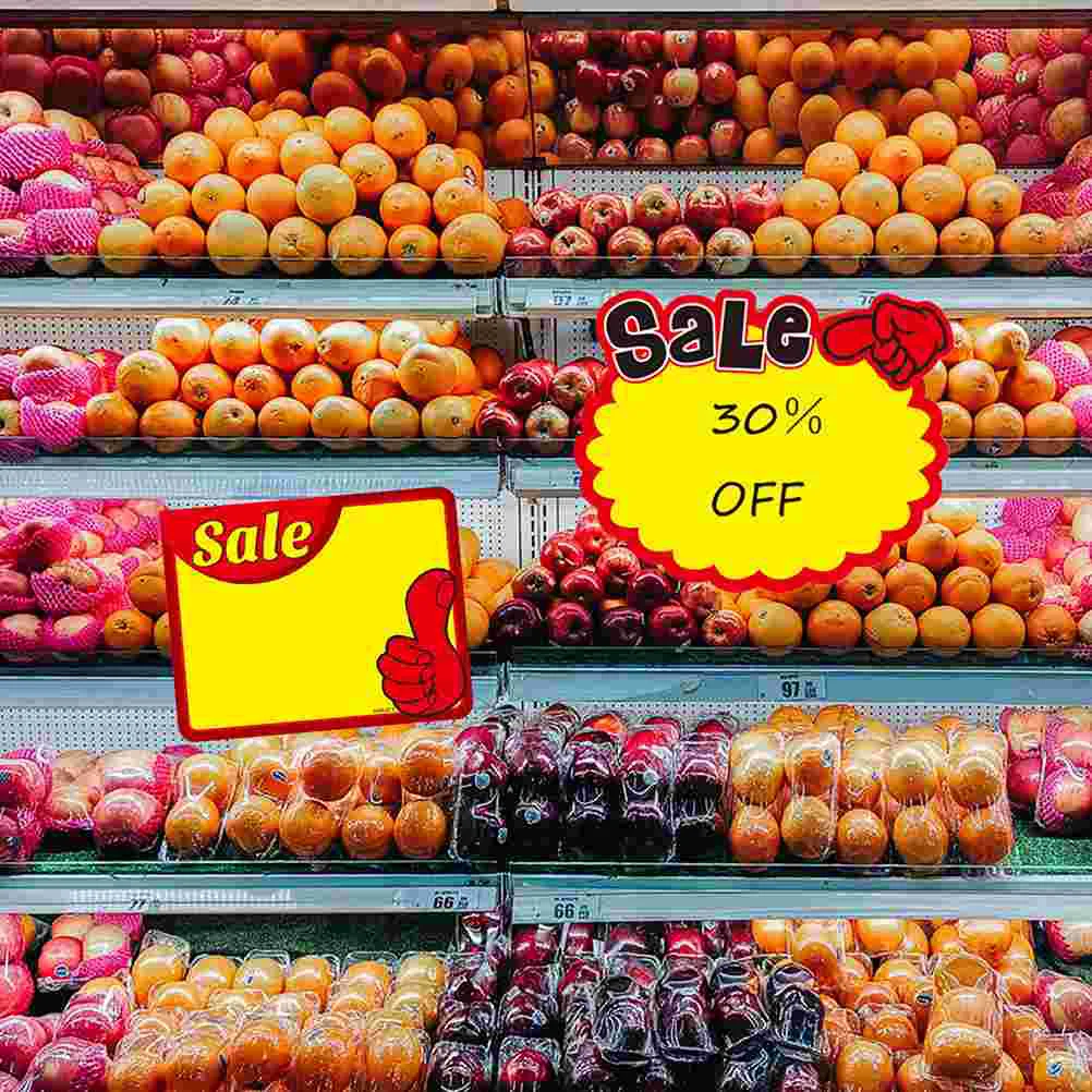 50 шт. товарные ценники наклейки для продажи знаки розничного магазина рекламный