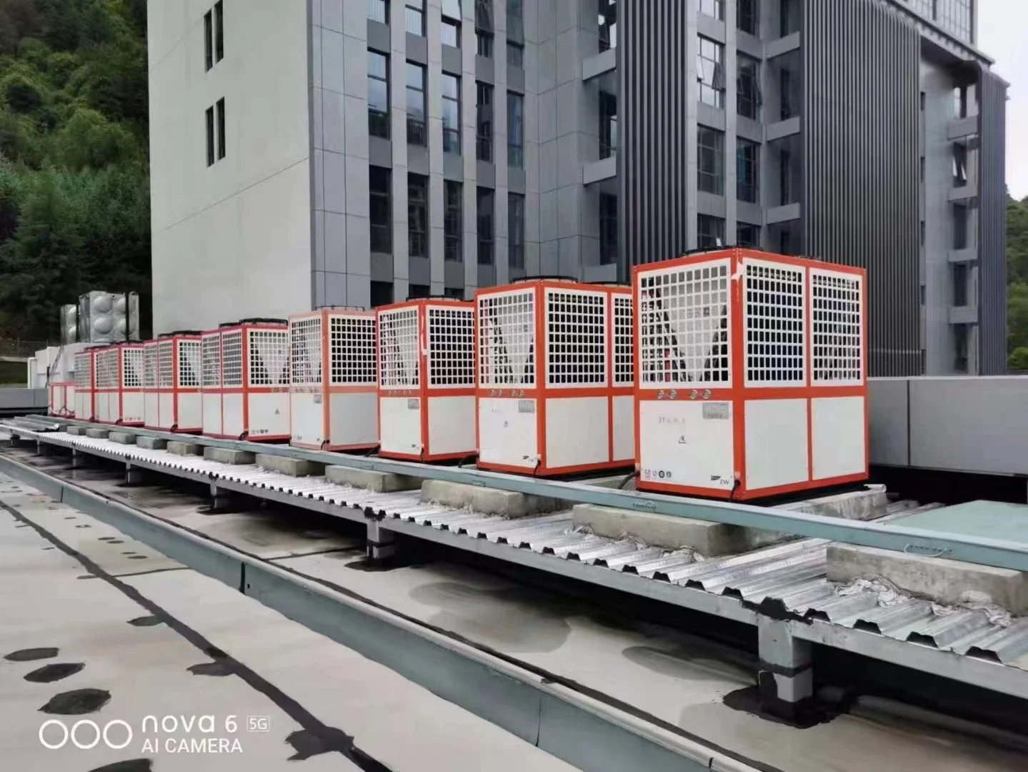 50 кВт r410a тепловой насос aqueccer piscina для бассейна