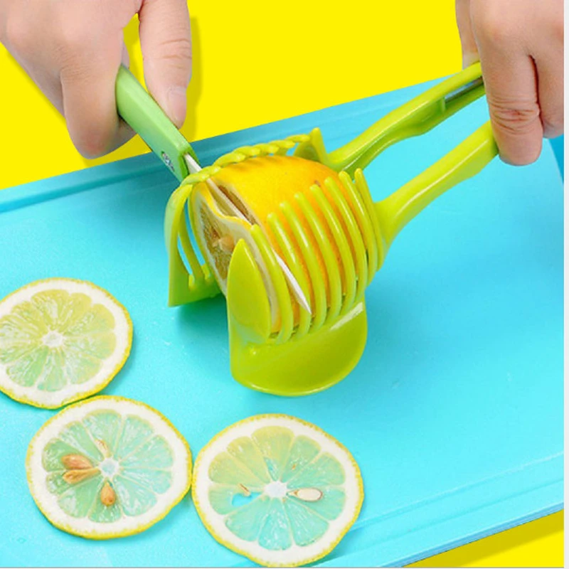 

Lemon Tomato Potato Slicer Multifunction Egg Food Clip Clever Onion Cutter Salad Kitchen Cooking Accessories Kitchen Home Tool