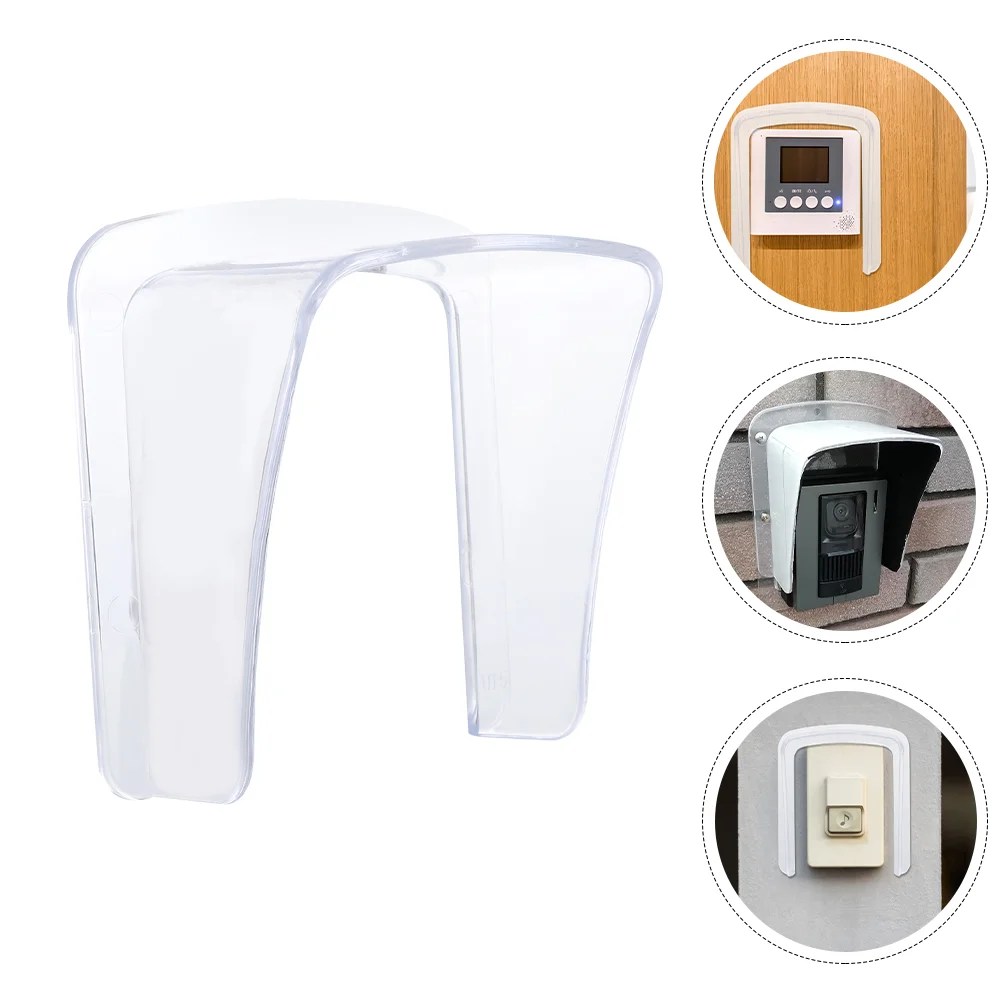 

Outdoor Chimes Acrylic Cover Doorbell Protective Attendance Machine Splash-proof Transparent Protector Rain Accessories