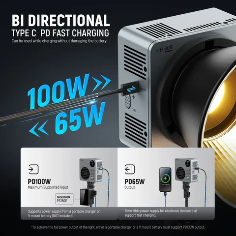 NEEWER HB80B  двухцветный светодиодный светильник 80 Вт