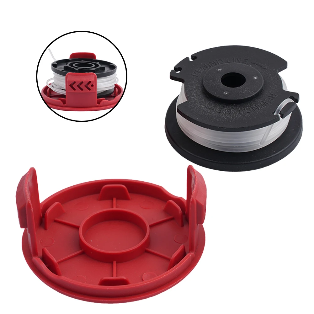 

Spool Cap Cover Make Lawn Maintenance a Breeze with This Spool Trimmer Line and Cap Cover Set for Hyper Tough Trimmers