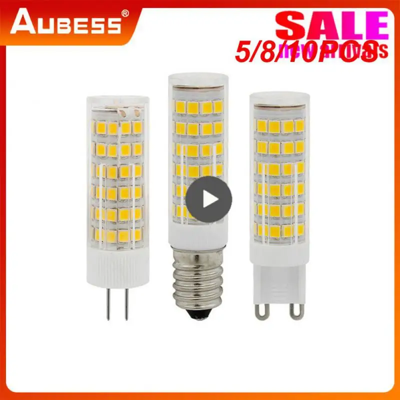 

5/8/10 шт., светодиодные лампы для люстры