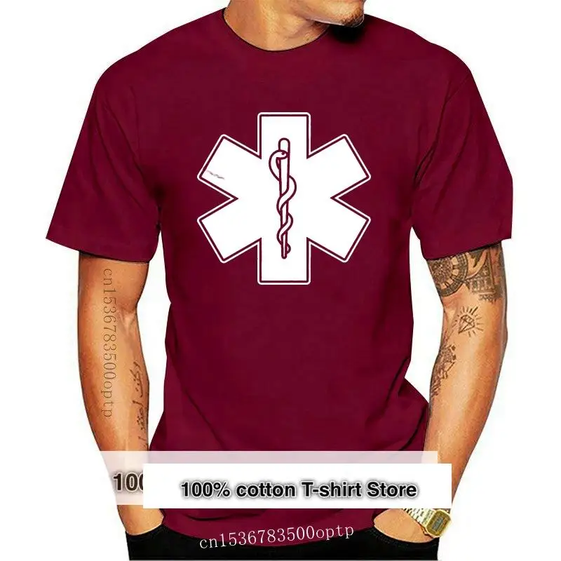 

EMS EMT Star Of Life First Responders Emergency Medical Services Mens T-shirt Vintage Tee Shirt