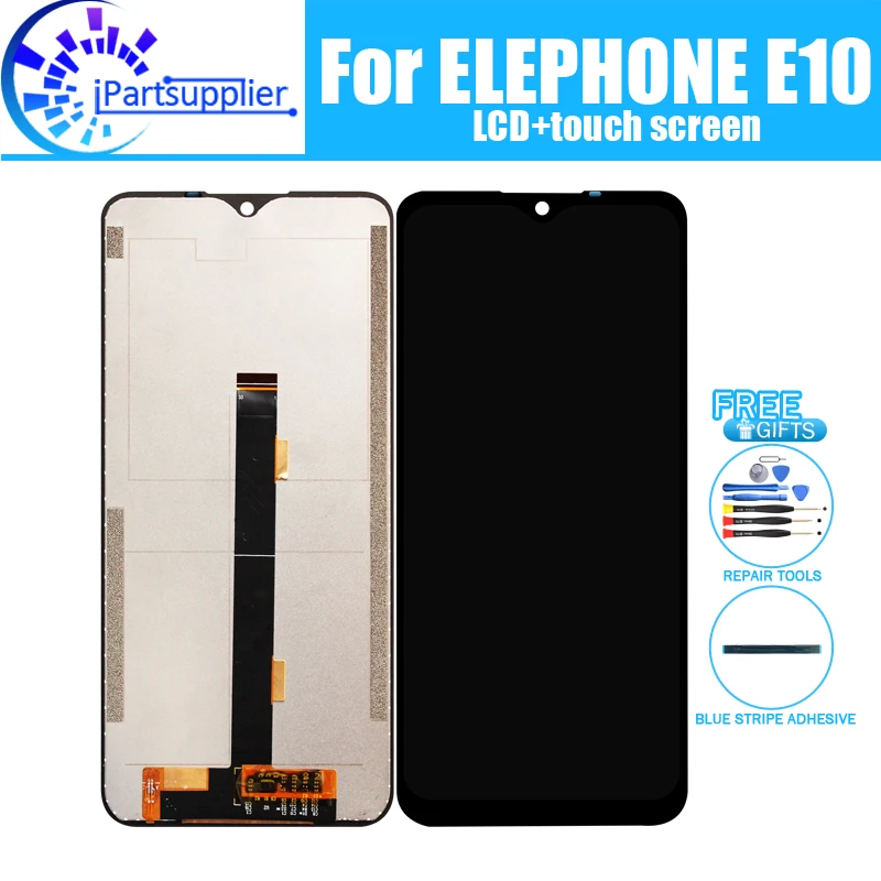 

ЖК-дисплей Elephone E10 + сенсорный экран 100% Оригинальный ЖК-экран дигитайзер стеклянная панель Замена для Elephone E10 + Инструменты + клей
