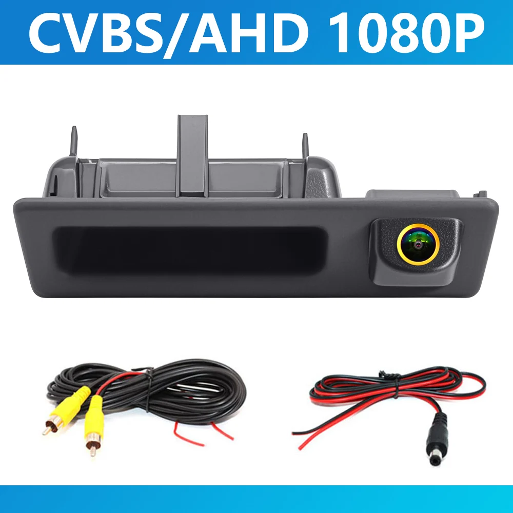 

AHD 1080P 180 ° Камера заднего вида для BMW F30 F10 F11 X3 F25 F31 F46 X1 F48 F22 3-й и 5-й серий, ночное видение