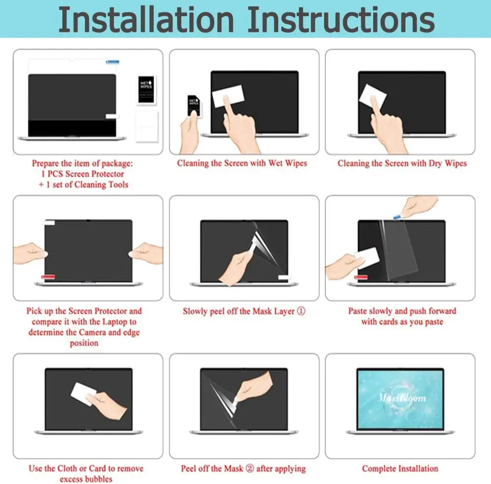 2 шт./упаковка прозрачный фильтр для защиты экрана ноутбука 14 4 дюйма