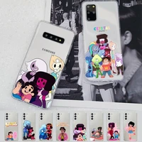 steven universe phone case for samsung a51 a52 a71 a12 for redmi 7 9 9a for huawei honor8x 10i clear case