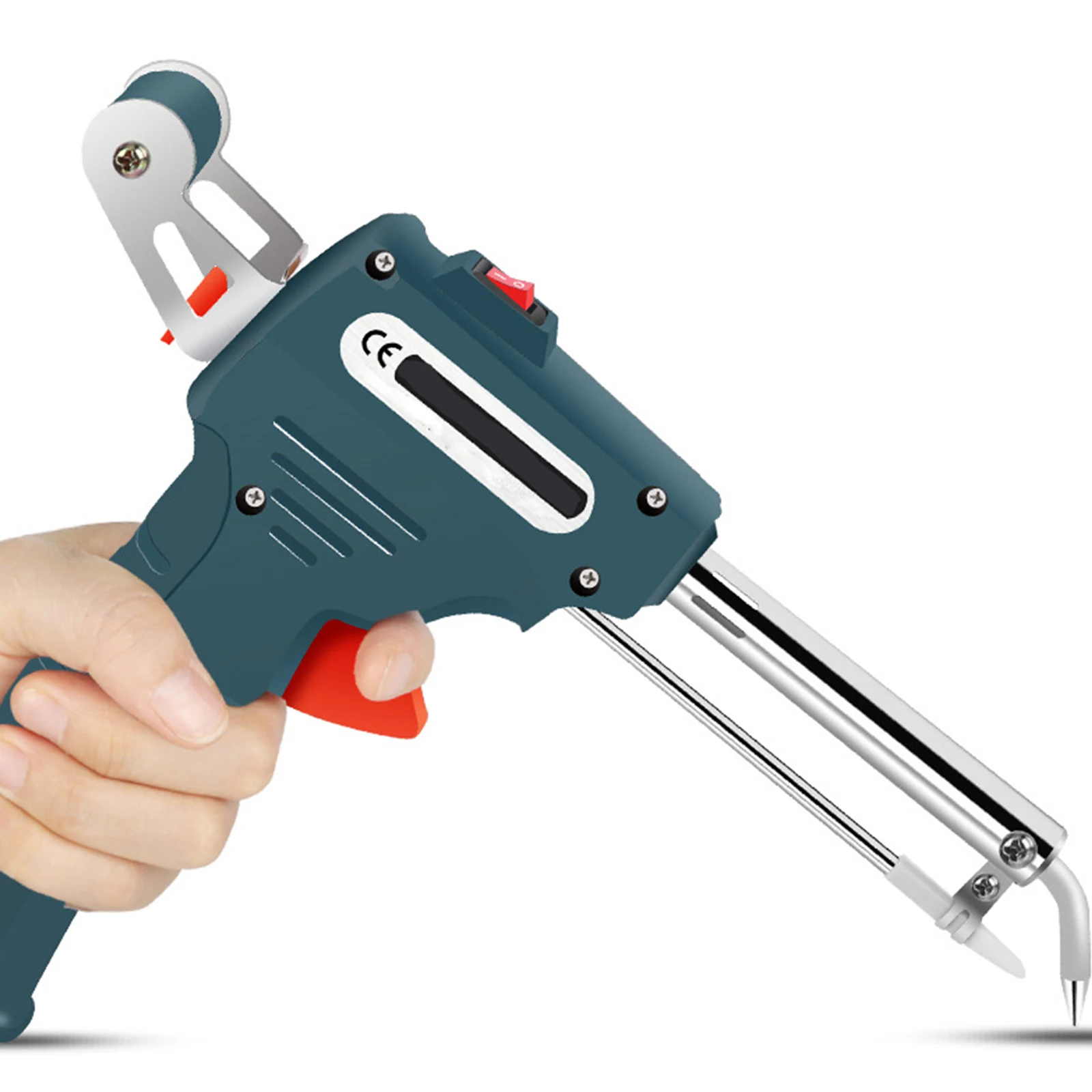 

Ремонтная электрическая Оловянная электростанция, Электрический присоска, железный проволочный пистолет, автоматические инструменты, 60 Вт, паяльник, электронный сварочный наконечник, портативный оловянный пистолет