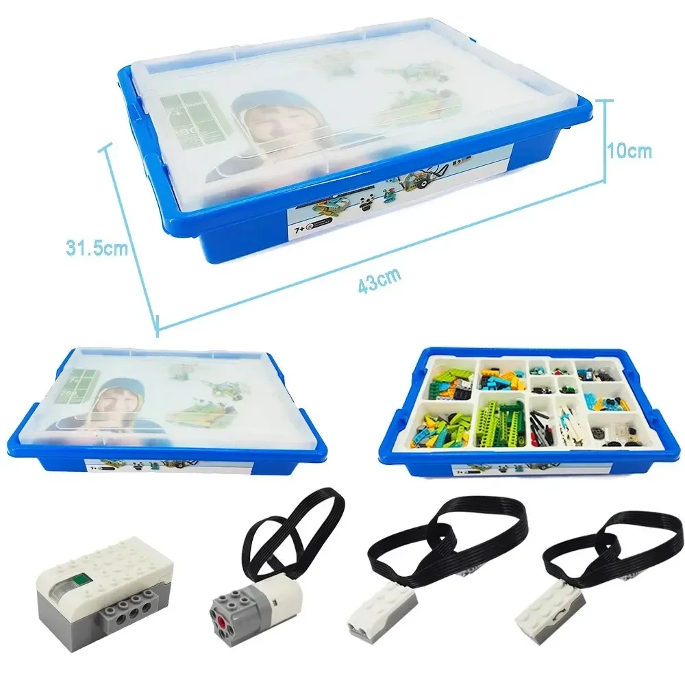 Фото WeDo 2.0 Развивающие функции, совместимые с деталями 45300 Core Set, строительные блоки, игрушки «сделай сам», рождественские подарки №1