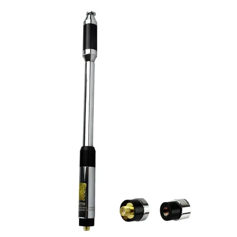 

Dual-Segment Antenna Handheld Telescopic Antenna Extendable Long Range SMA-Female Antenna Two Way Radio UV-5R Walkie Talkie