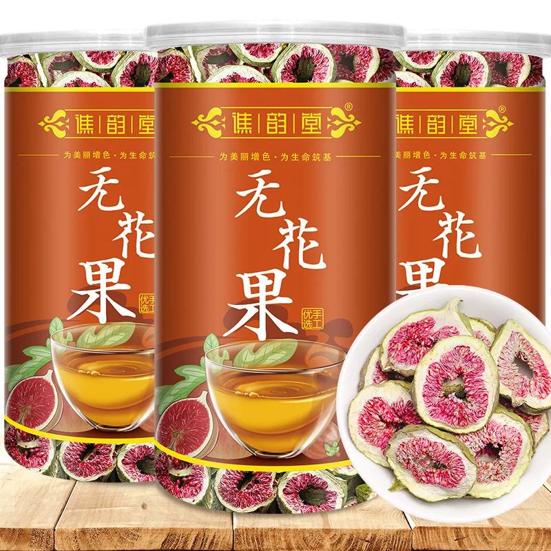

400g Natural Organic Dried Fig Dry Flowers Beauty Health Weight Lose Wedding Party Free Ship Household Products Canned tea
