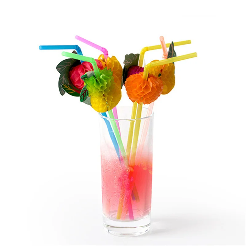 

Cocktail Umbrella Picks and Drinking Straws, Mini Paper Umbrella Drinks Sticks Luau Umbrella Straws Cocktails Umbrella Toothpick