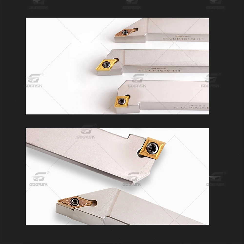 95 градусов винтовой Тип CNC белый держатель инструмента SCLCR SVJCR SDJCR1212K11 SCLCR2020K09