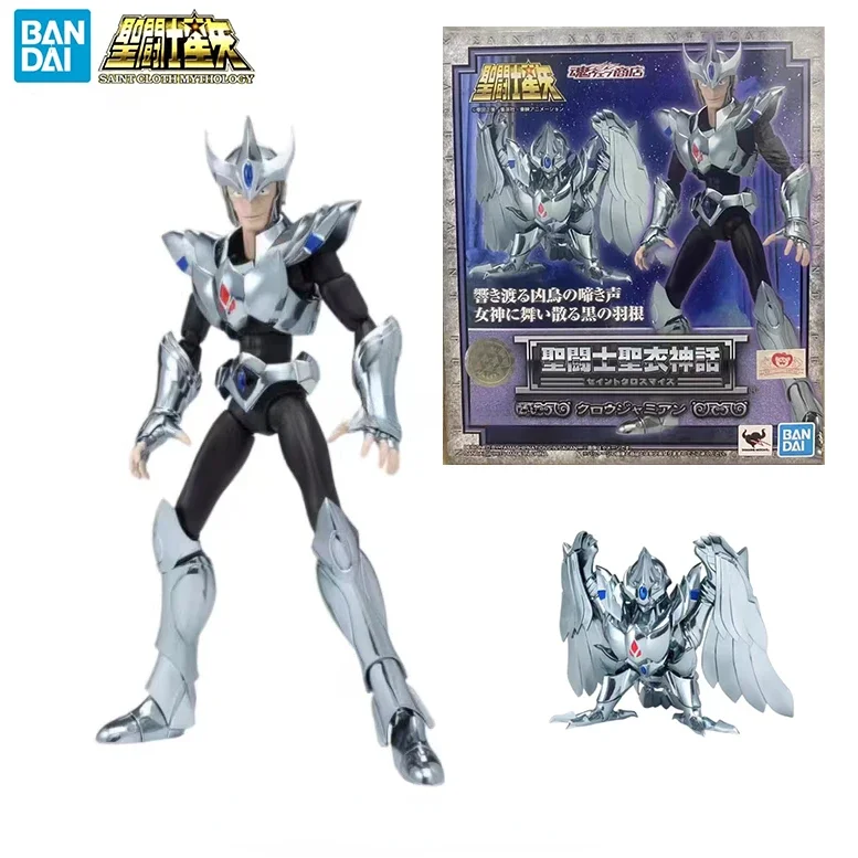 В наличии BANDAI Saint Seiya Cloth Myth EX CROW JAMIAN Металлическая броня Аниме Передвижная