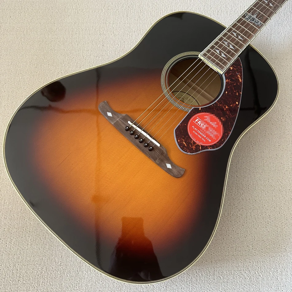 

Пользовательский магазин, сделано в Китае, Высококачественная 41-дюймовая Акустическая гитара, фингерборд из палисандра, бесплатная доставка