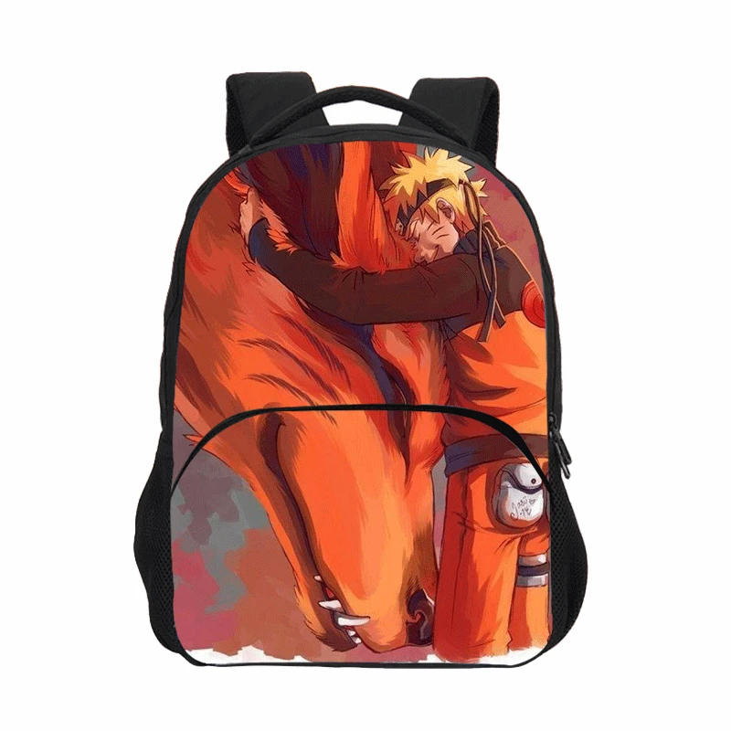 

Anime Naruto Uchiha Sasuke Itachi Kakashi Printed Backpack Men's and Women's Schoolbags Notebook Laptop Bags Kids Students gift