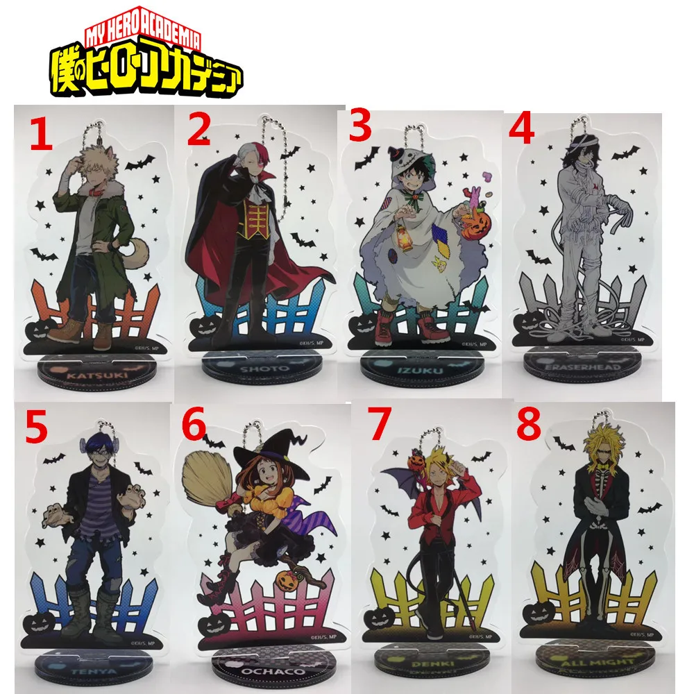 

Boku No Hero Academia Anime Arcylic Keychain Key Ring Race Straps Cosplay