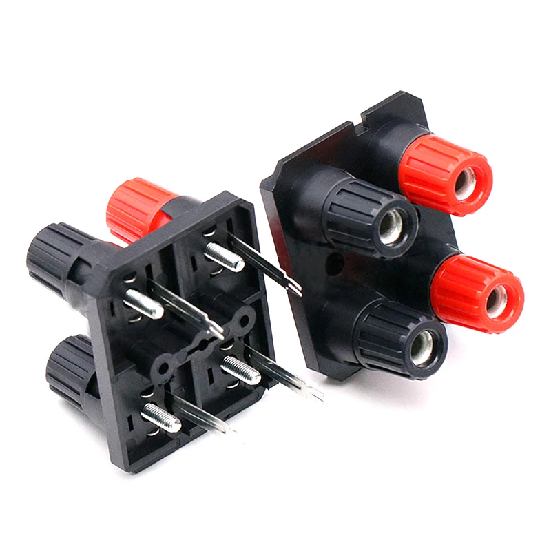 

Внешний усилитель динамика типа банан 2 шт./лот, 4 контакта