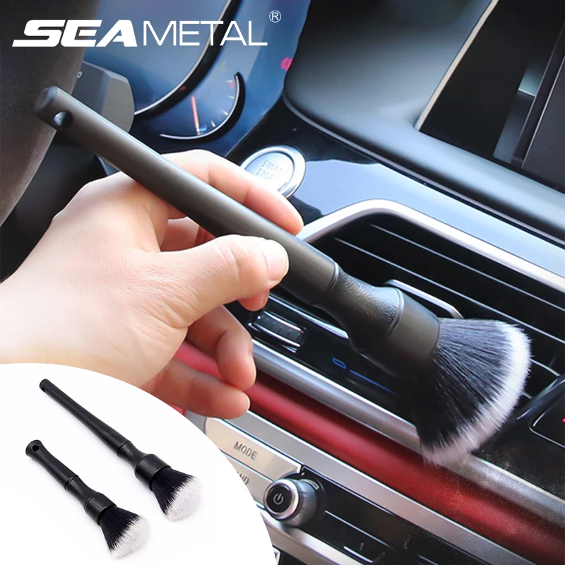 

Car Detailing Brush for Interior Cleaning Kit Car Cleaning Tools Chemical Fiber Gap Brush for Rims Tires Engine Bay Air Vent