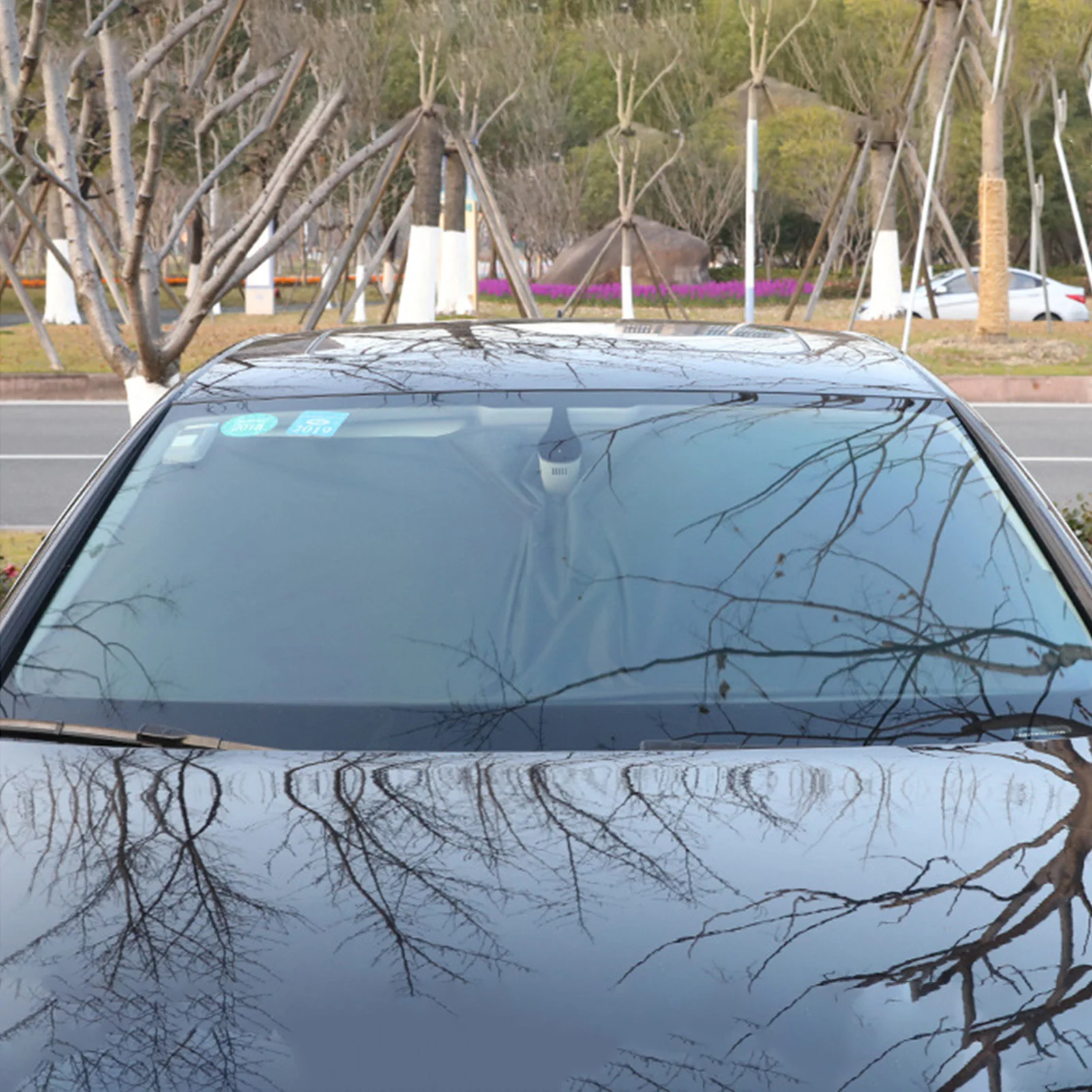 

Car Windshield Sun Shade Universal Sunshade Artifact Heat Insulation Folding Front Windshield ProtectorAuto Front Window Visor