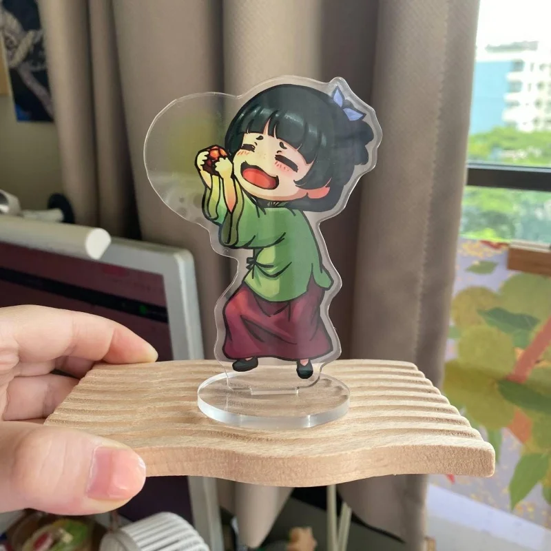 Коллекционный акриловый брелок-подвеска Kusuriya no Hitorigoto Maomao Multi Expression Q Figure 5 см с застежкой в виде кошачьей лапки, в стиле старинной манги, для сумок (art.: 3920dbe77c4cd) - 3920dbe77c4cd