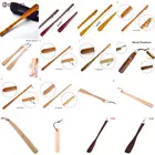 1 шт. длинный полезный подъемник обуви Деревянный обувной рожок гибкая ручка обувной рожок профессиональная обувная ложка домашний инструмент для детской обуви