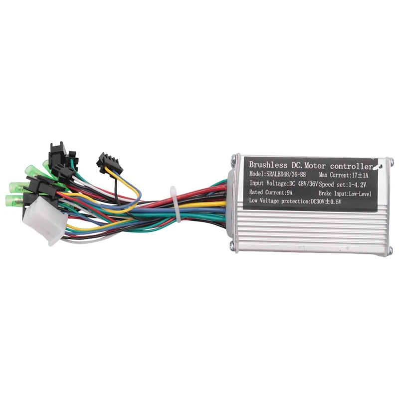 

36V 17A 250W 350W Motor Controller E-Bike Brushless Speed Controller