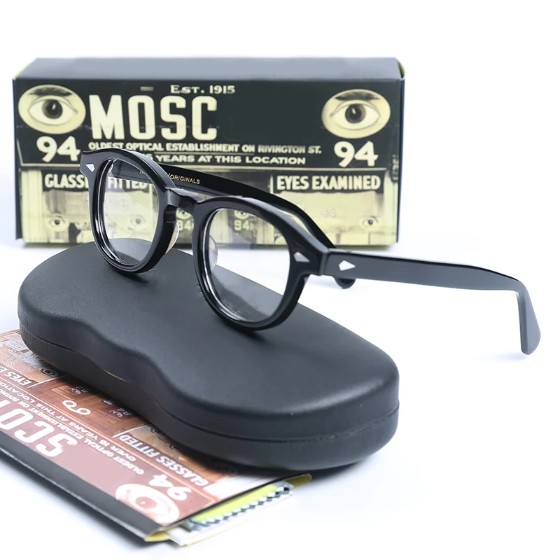 

Johnny Depp Eyeglasses Frame Men LEMTOSH Brand Design Acetate Vintage Computer Optical Spectacle Glasses Frame Male Women