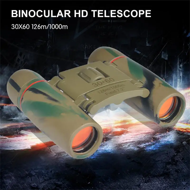

Светильник вес бинокулярный мощный Карманный телескоп высокой мощности 30x60 охотничий телескоп для охоты на открытом воздухе кемпинга путешествий 1000 м