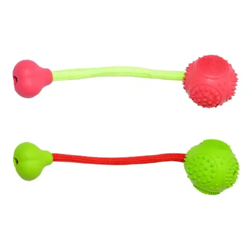 

DUVO toy dog rubber ball with bone rope 6 CM FDS
