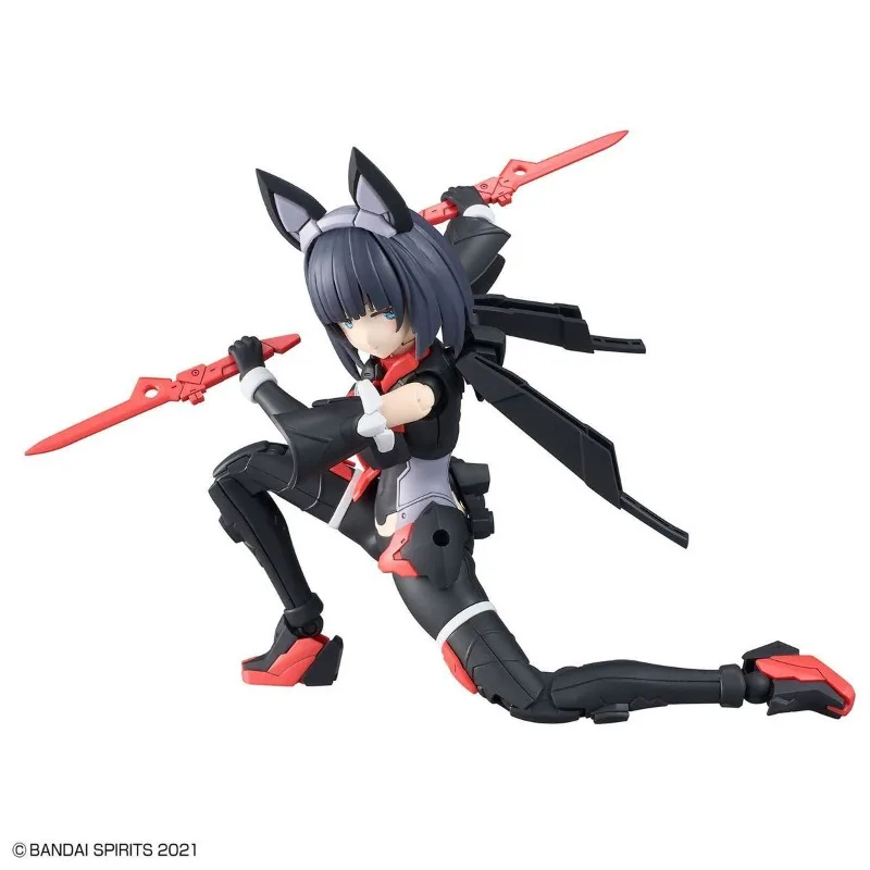 Фото В наличии: Набор для сборки модели Bandai 30 Minutes Sisters, оригинальная упаковка, 30MS SIS-K00 Micolulu Color B, фигурка аниме-девочек, подарки, игрушки. №4