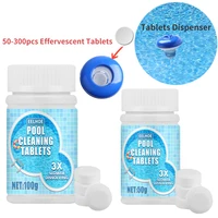 multifunctional swimming pool effervescent tablets cleaning stains efficient removal for spa hot tub bathtubs chlorine tablets