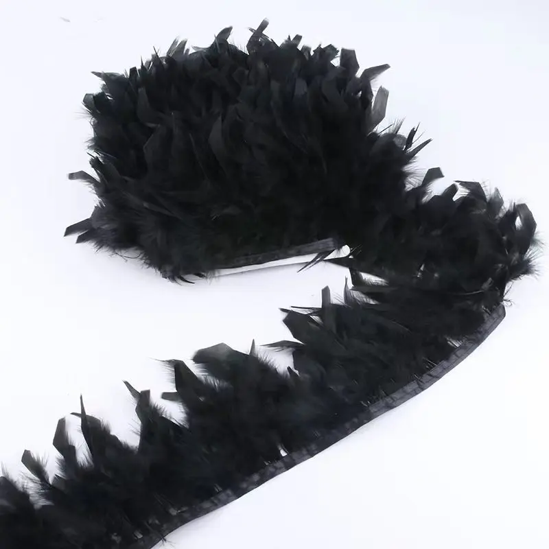 10 метров кораллового цвета окрашенная искусственная отделка ткани края DIY