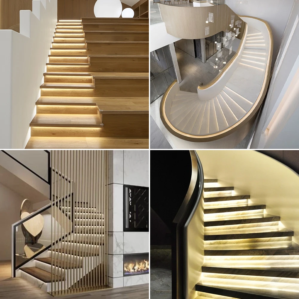 16 дюймов 20 шагов фотоэлемент для лестницы датчик движения с 2 датчиками легкая