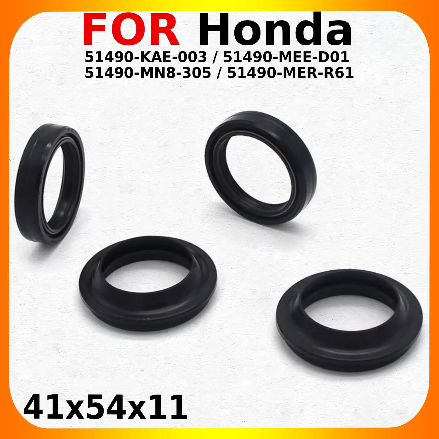 

Масло демпфера мотоцикла уплотнитель для пыли Seals, для Honda 51490-MN8-305 51490-MER-R61 RVF400 CB250 CB400SF CB400 CB600F HURRICANE CB500F