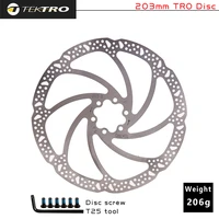 tektro bicycle rotor 160180 203mm mountain bicycle hydraulic disc brake discs for mtb road foldable cycling brake pads