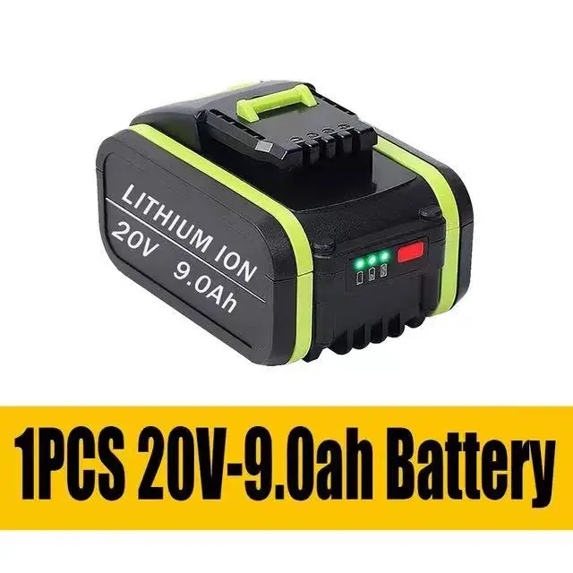 

20V 9000mAh Replacement Worx Max Li-Ion Battery WA3551 WA3551.1 WA3553 WA3641 WX373 WX390 Rechargeable Battery Tool