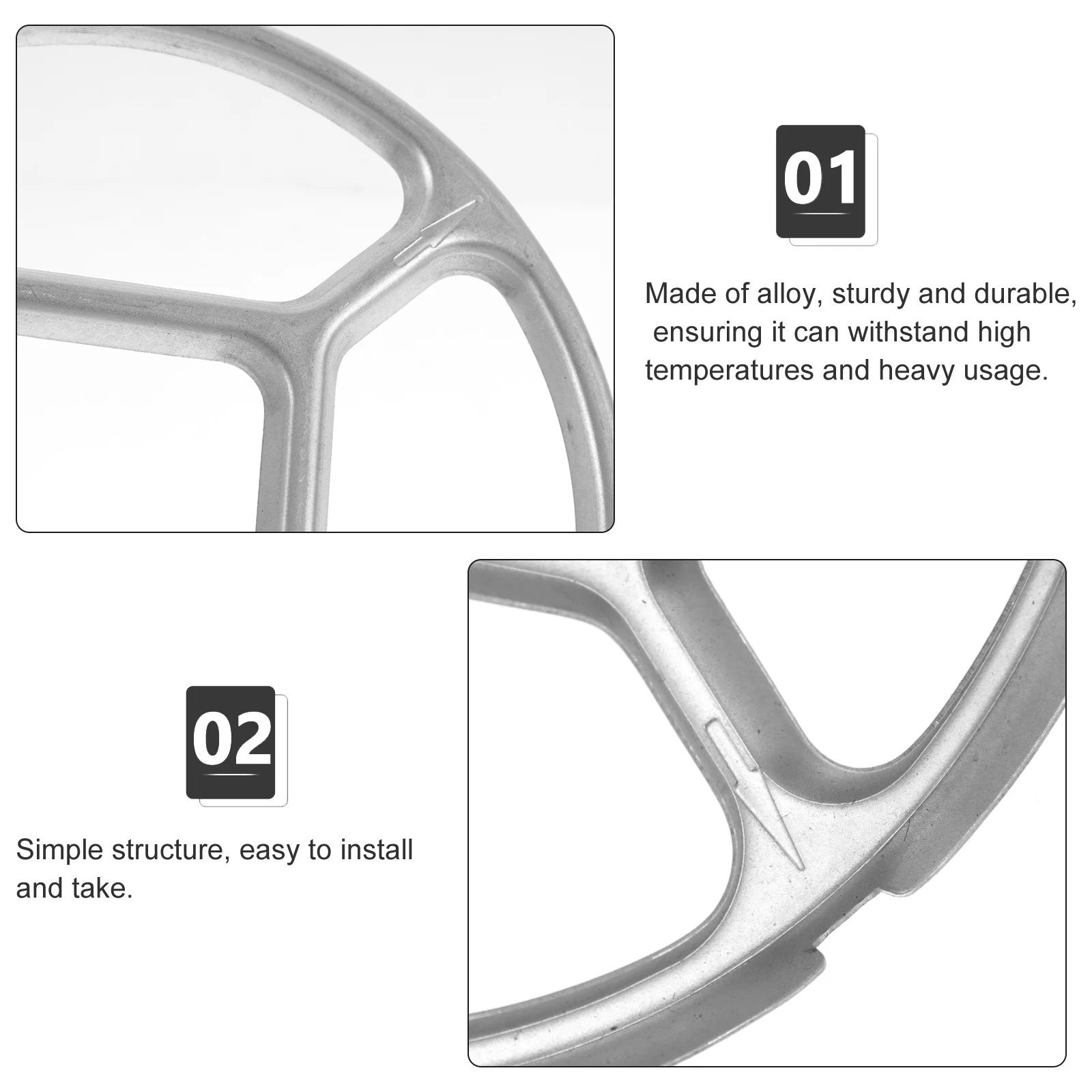 Круглая вспомогательная опора для небольших кастрюль Аксессуары гриля кольца