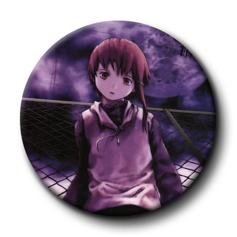 

Жестяные значки «Serial Experiments Lain»